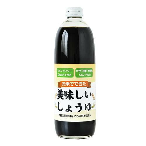 Soy Sauce - もぐもぐ工房 お米でできた美味しいしょうゆ 500ml×2本 450042