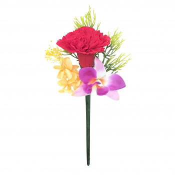 お供え用　ミニ仏花　プリザーブドフラワー　想花(そうか)　レッド　C34810