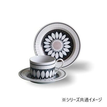 ■北海道・沖縄・離島へのお届けは別途送料を請求させていただきます。 ■製品の仕様・画像・パッケージは、変更される場合があります。 ■当店では在庫をメーカーと共有しており、商品によっては欠品の場合がございます。 　万一、ご注文頂きました商品が欠品の場合はご連絡させていただきます。 ■ご注文確定後のキャンセル不可です。 ■ラッピング（包装）対応不可です。北欧のアンティークな雰囲気を感じさせる花柄のアンティコフラワー。ヴィンテージ風なデザインと彫刻をほどこした表現で料理を引き立てる普段使いの器です。ゆったりとした心地の良い時間、アンティークな雰囲気と洗練されたデザインは飾るだけでも絵になり、食卓に優雅なアクセントを添える。白と黒のモノトーンの落ち着きが料理を引き立て、シンプルながらも確かな存在感です。サイズケーキ皿:φ200×25mm、カップ:φ85×60mm、ソーサー:φ160×20mm個装サイズ：23.3×22.7×8.2cm重量820g個装重量：850g素材・材質磁器仕様食洗機、電子レンジ:使用可(温め直しに限る)容量カップ:250cc生産国日本 広告文責（ホライズン・03-5843-9512)fk094igrjs
