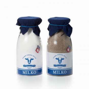アペックスハート milko　ペアグラス(ミルク＆コーヒー) MK-1808