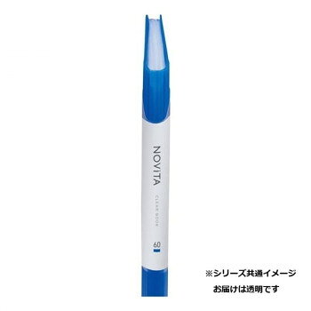 コクヨ クリヤーブック ノビータ (固定式) A4 60枚 透明 ラ-NV60T
