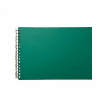Other - LIHIT LAB.(リヒトラブ)　Mutual(ミューチュアル)　オープンリングノート　A5　E型(ヨコ型)　ディープグリーン　N-2675-7