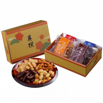Set, Assortment - 菓撰 おかき・かりんとう詰め合わせ ES-AO