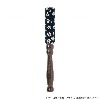 印伝調りん棒 5.0寸 小桜 黒 59735000i3032