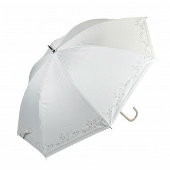 藤田屋 晴雨兼用長傘ショート 50cm 晴雨兼用ショート 刺繍風ステッチ SS-2554(KT)