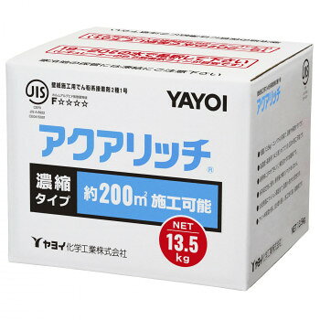 ■北海道・沖縄・離島へのお届けは別途送料を請求させていただきます。 ■製品の仕様・画像・パッケージは、変更される場合があります。 ■当店では在庫をメーカーと共有しており、商品によっては欠品の場合がございます。 　万一、ご注文頂きました商品が欠品の場合はご連絡させていただきます。 ■ご注文確定後のキャンセル不可です。 ■ラッピング（包装）対応不可です。軽量・コンパクトで運搬・保管がラクです。濃縮タイプですがダマができにくく簡単に希釈できます。高濃度・高希釈で、約200平方メートル施工が可能です。サイズ個装サイズ：25×28×22cm重量個装重量：14160g素材・材質でん粉、酢酸樹脂エマルション仕様施工平方メートル数の目安:200平方メートル/13.5kg生産国日本 広告文責（ホライズン・03-5843-9512)fk094igrjs