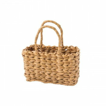 Tote Bag Type - 萬洋(まんよう) 樹脂ウォ-タ-ヒヤシンス手提げプチバック キャラメル 91-439