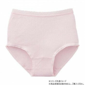 ケアファッション ガーゼ丈長ショーツ (2枚組) (婦人) ピーチ L 8006342