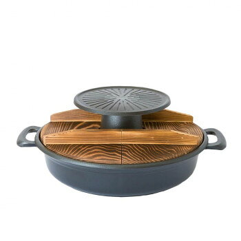 東伸販売 アルミ焼きしゃぶ鍋 30cm J-53