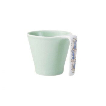 乐天商城 - 西海陶器 カルム ユニマグ 緑 リーフ