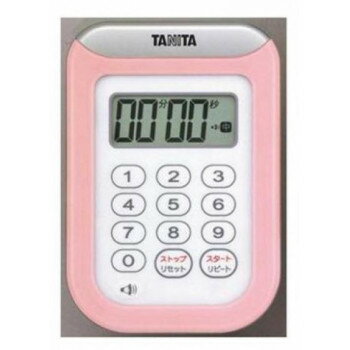 Timers - タニタ　丸洗いタイマー100分計　TD378PK(ピンク)