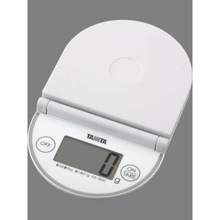 タニタ　デジタルクッキングスケール　ホワイト　KD184NWH