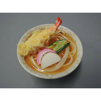日本職人が作る 食品サンプル　天ぷらうどん　IP-427