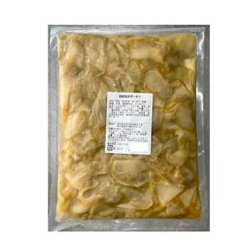 ■北海道・沖縄・離島へのお届けは別途送料を請求させていただきます。 ■製品の仕様・画像・パッケージは、変更される場合があります。 ■当店では在庫をメーカーと共有しており、商品によっては欠品の場合がございます。 　万一、ご注文頂きました商品が欠品の場合はご連絡させていただきます。 ■ご注文確定後のキャンセル不可です。 ■ラッピング（包装）対応不可です。栽培が困難とされていた国内産のザーサイを使用しました。化学調味料(アミノ酸等)を使用せず素材の持つ食感と味わいを生かしました。内容量1kgサイズ個装サイズ：66×30×10cm重量個装重量：15000g仕様賞味期間：製造日より90日発送方法：冷蔵発送生産国日本 広告文責（ホライズン・03-5843-9512)原材料名称：惣菜塩漬けザーサイ(ザーサイ(国産)、食塩)、魚醤、砂糖、発酵調味料、かつおだし、ごま油(ごまを含む)、りんご酢、食塩、香辛料(唐辛子、こしょう)保存方法冷蔵保存製造（販売）者情報遠忠食品株式会社東京都中央区日本橋蛎殻町1-30-10fk094igrjs