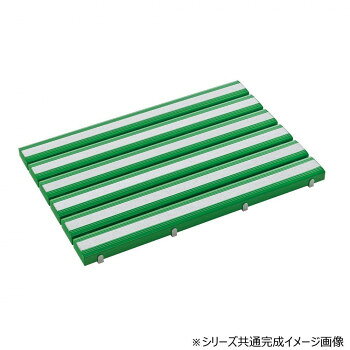 ■北海道・沖縄・離島へのお届けは別途送料を請求させていただきます。 ■製品の仕様・画像・パッケージは、変更される場合があります。 ■当店では在庫をメーカーと共有しており、商品によっては欠品の場合がございます。 　万一、ご注文頂きました商品が欠品の場合はご連絡させていただきます。 ■ご注文確定後のキャンセル不可です。 ■ラッピング（包装）対応不可です。プールや脱衣室など滑りやすい水廻りでの使用に最適です。※屋内にてご使用ください。※テープは素足での使用を想定しています。土足での使用はお控えください。サイズ約600×900×厚さ48mm個装サイズ：91.0×60.8×5.8cm重量個装重量：6000g素材・材質本体:硬質塩化ビニールカバー:ポリエチレン(再生樹脂)テープ:ポリエステル仕様抗菌・防カビ剤入緑生産国中国 広告文責（ホライズン・03-5843-9512)fk094igrjs