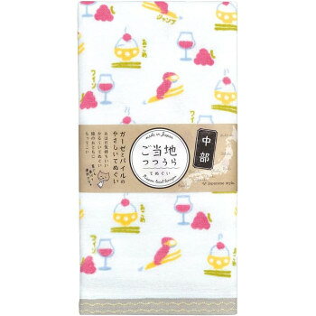 Hand Towel - 日繊商工 ジャパニーズスタイル ご当地つつうら てぬぐい 中部(1) 165067