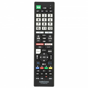 For Visual Equipments - OHM AudioComm テレビリモコン ソニーブラビア専用 AV-R340N-SO