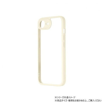 Rakuten - iPhone 16e 耐衝撃ハイブリッドケース Velta ミルクホワイト LN-ISS24UKHWH