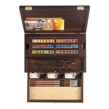 レンブラント固形水彩　マスターボックス42色セット　T0584-0012　410898