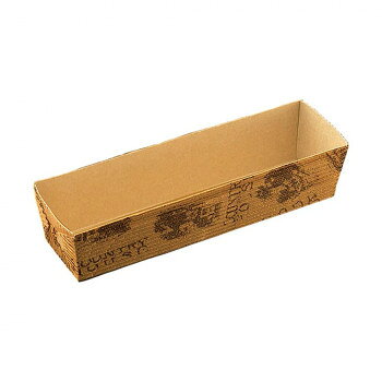 ■北海道・沖縄・離島へのお届けは別途送料を請求させていただきます。 ■製品の仕様・画像・パッケージは、変更される場合があります。 ■当店では在庫をメーカーと共有しており、商品によっては欠品の場合がございます。 　万一、ご注文頂きました商品が欠品の場合はご連絡させていただきます。 ■ご注文確定後のキャンセル不可です。 ■ラッピング（包装）対応不可です。焼型不要で生地を入れてそのままオーブンで焼成可能です。※オーブントースターや直火でのご使用はおやめ下さい。※200度以上でのご使用、容器のみ、または極端に少ない生地量での焼成はお止め下さい。※乾燥した通気性のある冷暗所での保管が最適です。※北海道・沖縄・離島など一部地域は、別途運賃がかかります。サイズ個装サイズ：6×17×20cm重量個装重量：600g素材・材質E段晒片艶クラフト耐油未晒クラフト仕様オーブン:使用可生産国日本 広告文責（ホライズン・03-5843-9512)fk094igrjs