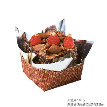 ■北海道・沖縄・離島へのお届けは別途送料を請求させていただきます。 ■製品の仕様・画像・パッケージは、変更される場合があります。 ■当店では在庫をメーカーと共有しており、商品によっては欠品の場合がございます。 　万一、ご注文頂きました商品が欠品の場合はご連絡させていただきます。 ■ご注文確定後のキャンセル不可です。 ■ラッピング（包装）対応不可です。焼型不要で生地を入れてそのままオーブンで焼成可能です。※オーブントースターや直火でのご使用はおやめ下さい。※200度以上でのご使用、容器のみ、または極端に少ない生地量での焼成はお止め下さい。※乾燥した通気性のある冷暗所での保管が最適です。※北海道・沖縄・離島など一部地域は、別途運賃がかかります。サイズ65×65×H40mm個装サイズ：9×9×20cm重量個装重量：365g素材・材質E段晒片艶クラフト耐油未晒クラフト仕様耐油性耐熱性容量:200ml電子レンジ、オーブン:使用可生産国日本 広告文責（ホライズン・03-5843-9512)fk094igrjs