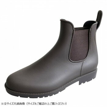PAGEONEページワン　サイドゴアレインブーツ　Mサイズ(23〜23.5cm)　46　C/BROWN　GSZ2050