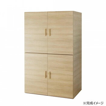 ■北海道・沖縄・離島へのお届けは別途送料を請求させていただきます。 ■製品の仕様・画像・パッケージは、変更される場合があります。 ■当店では在庫をメーカーと共有しており、商品によっては欠品の場合がございます。 　万一、ご注文頂きました商品が欠品の場合はご連絡させていただきます。 ■ご注文確定後のキャンセル不可です。 ■ラッピング（包装）対応不可です。押入れがないお部屋でもすっきり片付く、頼れる布団収納タンスです。 来客用の布団や座布団をすっきり収納でき、布団収納タンスです。広い間口が特徴になっております。布団の出し入れもスムーズです。 上下2段の収納スペースには、掛け布団・敷布団・毛布などの布団収納はもちろん、季節家電や衣類もたっぷり収納可能です。必要工具:プラスドライバー、ゴムハンマー※組立家具を含む木材加工品は、組み立て方や設置環境によってサイズに誤差が生じる場合がございます。※また掲載商品の仕様等はメーカーのリニューアルに伴い、予告なく変更する場合もございますので予めご了承ください。※実物の商品になるべく近いお色になるよう努めておりますが、 お客様のご使用のモニターやブラウザなどの環境により、 色の見え方が実物と多少異なる場合がございます。 予めご了承ください。サイズ外寸:幅110×奥行(引手除く)73×高さ180cm個装サイズ：115×71×12cm重量56kg個装重量：29000g素材・材質パーチクルボードプリント化粧繊維板(MDF)仕様組立式低ホルムアルデヒド仕様耐荷重棚板耐荷重:30kg2梱包:115×71×12cm(28kg)、92×71×16cm(29kg)付属品転倒防止バンド生産国日本 広告文責（ホライズン・03-5843-9512)fk094igrjs