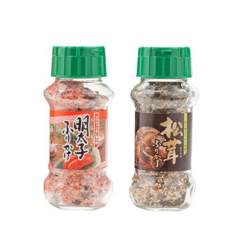 ■北海道・沖縄・離島へのお届けは別途送料を請求させていただきます。 ■製品の仕様・画像・パッケージは、変更される場合があります。 ■当店では在庫をメーカーと共有しており、商品によっては欠品の場合がございます。 　万一、ご注文頂きました商品が欠品の場合はご連絡させていただきます。 ■ご注文確定後のキャンセル不可です。 ■ラッピング（包装）対応不可です。あたたかいご飯におむすび、お弁当にふりかけて、お召し上がりください。【明太子ふりかけ】ごはんのともとして定評のある明太子(すけとうだらの卵)をふりかけにしました。【松茸ふりかけ】松茸の風味をいかしたふりかけです。ごま・のりで風味を高めています。内容量明太子ふりかけ(85g)・松茸ふりかけ(85g)×各15個サイズ個装サイズ：34.8×17.2×43.5cm重量個装重量：12000g仕様賞味期間：製造日より360日生産国日本 広告文責（ホライズン・03-5843-9512)栄養成分栄養成分表(100g当たり)【明太子ふりかけ】熱量:322kcal、たんぱく質:8.8g、脂質:0.6g、炭水化物:70.4g、食塩相当量:13.5g【松茸ふりかけ】熱量:393kcal、たんぱく質:14.8g、脂質:12.4g、炭水化物:55.6g、食塩相当量:11.4g原材料名称：ふりかけ【明太子ふりかけ】でん粉(国内製造)、ぶどう糖、ポテトフレーク、食塩、パン粉、発酵調味料、青のり風味顆粒、辛子明太子、オキアミエキス、砂糖、醤油、のり、香辛料、鰹節粉末、デキストリン、鰹エキス粉末、トマトパウダー、かつお風味調味料、蛋白加水分解物/加工でん粉、調味料(アミノ酸等)、着色料(カロチノイド、ラック、紅麹、カラメル)、香料、酸味料、香辛料、甘味料(ステビア、カンゾウ)、(一部に乳成分・小麦・大豆を含む)【松茸ふりかけ】炒りごま(国内製造)、松茸風味顆粒(乳糖、食塩、砂糖、でん粉、その他)、ポテトフレーク、鰹風味顆粒(乳糖、食塩、鰹節粉末、砂糖、その他)、ぶどう糖、脱脂小麦胚芽、のり、食塩、椎茸粉末、あおさ、醤油、乾燥椎茸、塩蔵まつたけ、デキストリン、砂糖/調味料(アミノ酸等)、加工でん粉、貝Ca、香料、カラメル色素、甘味料(ステビア、カンゾウ)、(一部に乳成分・小麦・さば・大豆・まつたけ・ごまを含む)アレルギー表示乳、小麦、ごま、さば、大豆、まつたけ（原材料の一部に含んでいます）保存方法直射日光などの高温や多湿を避けて、保存してください。製造（販売）者情報製造者:株式会社みなり広島県東広島市河内町下河内636fk094igrjs