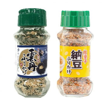 みなり 雲丹ふりかけ 85g・唐辛子納豆ふりかけ 90g　各15個セット