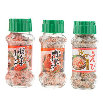 みなり 明太子ふりかけ 85g・かにふりかけ 85g・えびふりかけ 85g　各10個セット