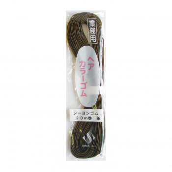 ■北海道・沖縄・離島へのお届けは別途送料を請求させていただきます。 ■製品の仕様・画像・パッケージは、変更される場合があります。 ■当店では在庫をメーカーと共有しており、商品によっては欠品の場合がございます。 　万一、ご注文頂きました商品が欠品の場合はご連絡させていただきます。 ■ご注文確定後のキャンセル不可です。 ■ラッピング（包装）対応不可です。業務用のヘアカラーゴムです。サイズ全長20m巻個装サイズ：28×7×2cm重量個装重量：60g生産国中国 広告文責（ホライズン・03-5843-9512)fk094igrjs
