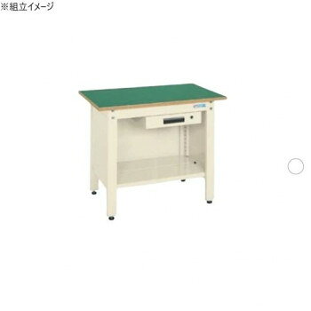 ■北海道・沖縄・離島へのお届けは別途送料を請求させていただきます。 ■製品の仕様・画像・パッケージは、変更される場合があります。 ■当店では在庫をメーカーと共有しており、商品によっては欠品の場合がございます。 　万一、ご注文頂きました商品が欠品の場合はご連絡させていただきます。 ■ご注文確定後のキャンセル不可です。 ■ラッピング（包装）対応不可です。本体は角パイプ(構造用鋼管)を使用しているため非常に堅牢でしかもホコリが溜まりません。※配達希望日の明記は可能ですが、確約ではございません。※この商品は8個口での出荷になります。(目安個装サイズ:62×123×3cm:8250g/10×107×7cm:4750g/53×72×15cm:10000g/21×101×4cm:3000g/41×52×9cm:5500g/4×50×4cm:800g/46×51×7cm:4400g/51×104×7cm:4400g)※お届けは車上渡しとなります。※搬入場所の状況等によって搬入制限や追加料金が生じる場合があります。※法人への配送の場合は、必ず法人名をご記載ください。サイズ外寸:W1200×D600×H740mm個装サイズ：62×123×3cm重量43kg個装重量：8250g素材・材質天板種類:サカエリューム天板底板:スチール仕様外寸:W1200×D600×H740mm内寸:W930×D448×H440mm均等耐荷重:350kgカラー:アイボリー質量:43kg天板サイズ:1200×600×21mm天板種類:サカエリューム天板天板カラー:グリーンアジャスター:樹脂製　ネジ径M12×P1.75底板:スチール仕切板の取付はできません。キャビネット外寸:W400×D500×H83mm引出し内寸:W343×D393×H51mm組立式生産国日本 広告文責（ホライズン・03-5843-9512)fk094igrjs