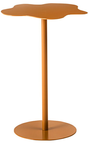 サイドテーブル テーブル 個性的 シンプル スリム おしゃれ かわいい 水たまり プドル ユニーク アクセント ポップ イエロー