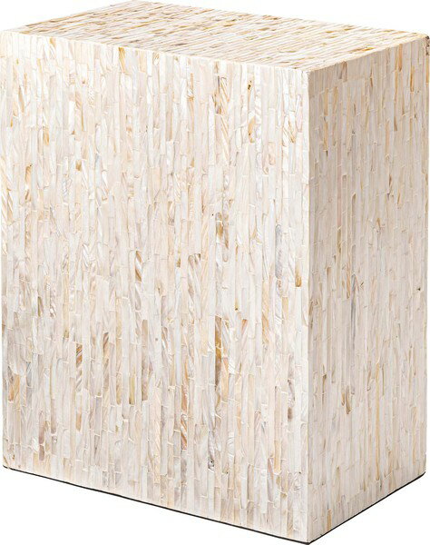 サイドテーブル フラワーベース マザーオブパールシェル パール貝 貝 海岸 天然 高級感 ラグジュアリー..