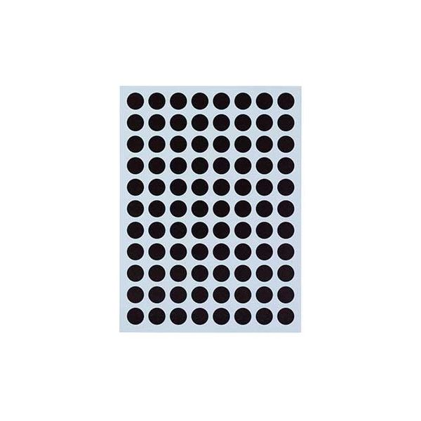 【まとめ】 マイタック カラーラベル ML-151N6 黒 8mm 【×10セット】