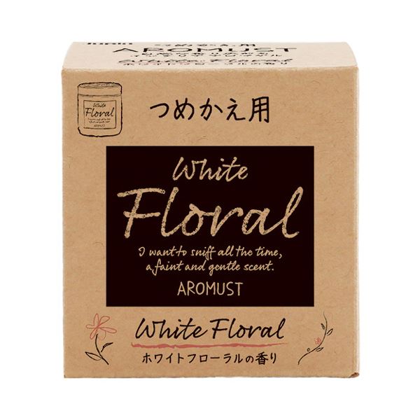 (まとめ) 晴香堂 アロマストホワイトフローラル つめかえ用 160ml 1個 【×10セット】
