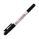 (まとめ) 寺西化学 ギターみんなのなまえペン 極細+細字 黒 GRNP-T1 1本 【×10セット】