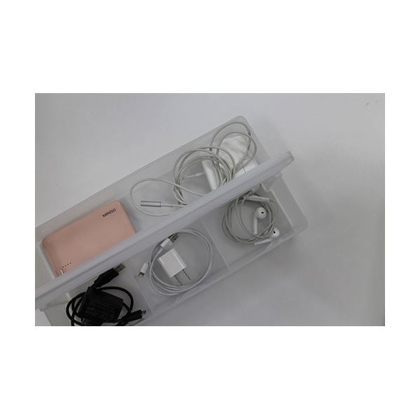 alineのCOLLEND かるコン M 便利な収納ボックス クリアー KCM-CL｜アングル3