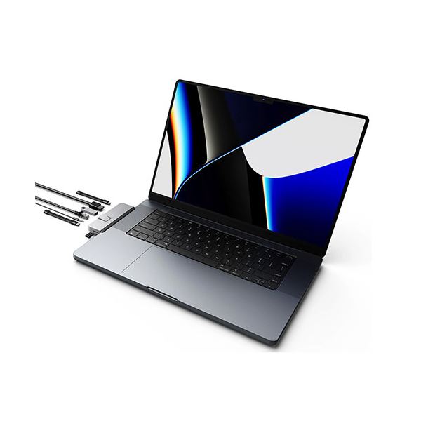 alineのHYPER HyperDrive 7in2 USB-Cハブ DUO PRO Silver HP-HD575-S｜アングル3