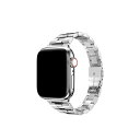 TF7 イージーアジャスト メタルバンド for Apple Watch 41/40/38mm シルバー TF72736
