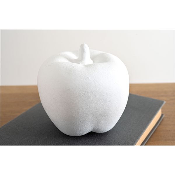 フルーツオブジェ ホワイト (約W10×D10×H9cm) 完成品 [2]