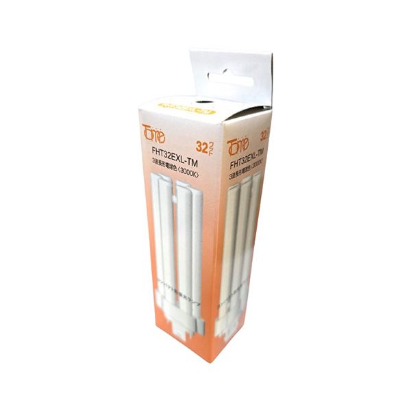 ■サイズ・色違い・関連商品■32形 昼白色■32形 電球色[当ページ]■42形 昼白色■42形 電球色■商品内容照明機器 蛍光管コンパクト■商品スペック●サイズ : 129mm ●ガラス径 : 12.5mm ●質量 : 91g ●口金 : G×24q-3 ●ランプ電力 : 32W ●光源色 : 電球色 ●色温度 : 3000K ●全光束 : 2400lm ●定格寿命 : 10000時間 ●保証期間：初期不良対応 ●生産国：中国■送料・配送についての注意事項●本商品の出荷目安は【4 - 6営業日　※土日・祝除く】となります。●お取り寄せ商品のため、稀にご注文入れ違い等により欠品・遅延となる場合がございます。●本商品は仕入元より配送となるため、沖縄・離島への配送はできません。[ FHT32EXL-TM ]