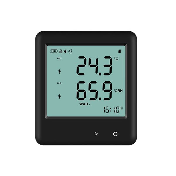 bitstrong 卓上・壁掛け温湿度ロガー -30〜+65℃ 校正証明書付 ブラック BS-LOG-YDP-20 [2]