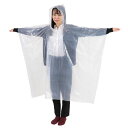 (まとめ)レインポンチョ 【×10セット】