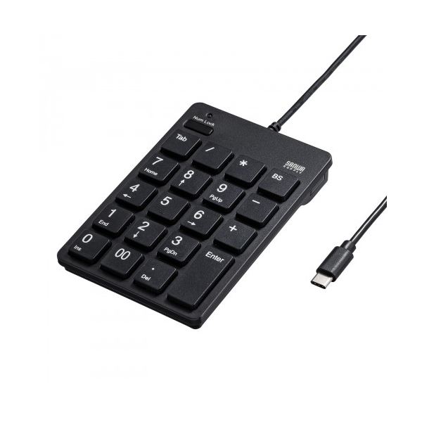 サンワサプライ USBテンキー NT-18CUBK