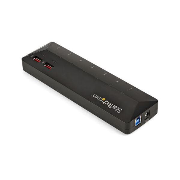 StarTech.com 7ポート USB3.0ハブ 急速充電専用ポート搭載 ブラック ST93007U2C 1個