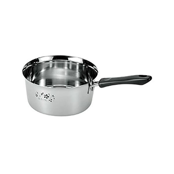 よこやま 燕人の匠 桜吟 そそぎやすい鍋18cm 日本の美の象徴・桜をモチーフにした品の良いデザイン ETS-300