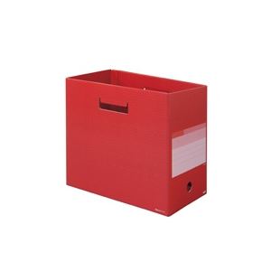 ■サイズ・色違い・関連商品関連商品の検索結果一覧はこちら■商品内容【ご注意事項】・この商品は下記内容×10セットでお届けします。■商品スペック組み合わせてシステム化できるボックスファイルです。●規格：A4●幅160×縦265×横323mm●色：ベリーレッド●材質：ダンボール●参考内径寸法：幅156×縦263×横319.5mm■送料・配送についての注意事項●本商品の出荷目安は【1 - 5営業日　※土日・祝除く】となります。●お取り寄せ商品のため、稀にご注文入れ違い等により欠品・遅延となる場合がございます。●本商品は仕入元より配送となるため、沖縄・離島への配送はできません。[ FL-024BF ]