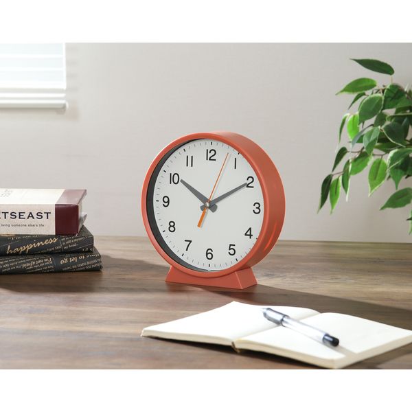 置掛兼用時計 エルフ OR オレンジ【代引不可】