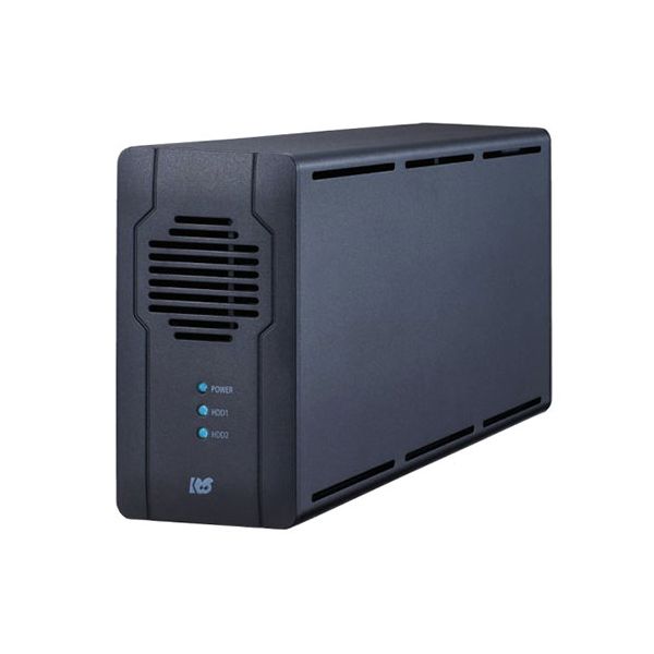 ラトックシステム USB 5Gbps RAIDケース(3.5インチHDD2台用) RS-EC32-R5G